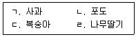농산물품질관리사 1차 2011년 1회 43번 문제 그림