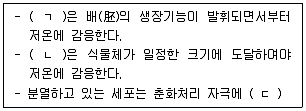 농산물품질관리사 1차 2024년 1회 41번 문제 그림
