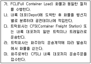 물류관리사 1교시 2008년 1회 47번 문제 그림