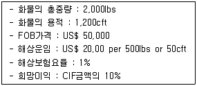 물류관리사 1교시 2009년 1회 109번 문제 그림
