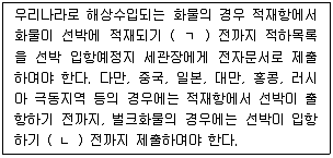 물류관리사 1교시 2012년 1회 110번 문제 그림