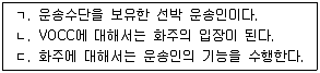 물류관리사 1교시 2012년 1회 62번 문제 그림