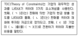 물류관리사 1교시 2019년 1회 14번 문제 그림
