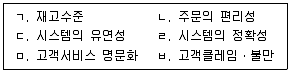 물류관리사 1교시 2023년 1회 4번 문제 그림