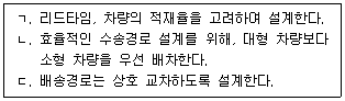 물류관리사 1교시 2026년 1회 80번 문제 그림