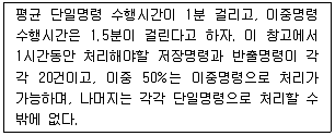 물류관리사 2교시 2009년 1회 17번 문제 그림