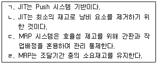물류관리사 2교시 2014년 1회 19번 문제 그림