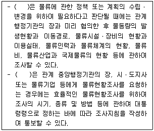 물류관리사 2교시 2015년 1회 41번 문제 그림