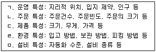 물류관리사 2교시 2017년 1회 8번 문제 그림