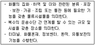 물류관리사 2교시 2018년 1회 3번 문제 그림