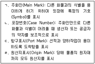 물류관리사 2교시 2021년 1회 28번 문제 그림