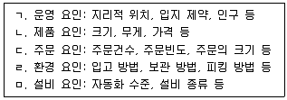 물류관리사 2교시 2025년 1회 2번 문제 그림