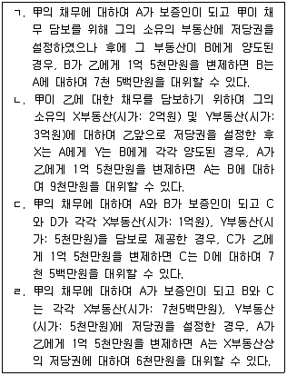 변리사 1차(2교시) 2011년 1회 25번 문제 그림