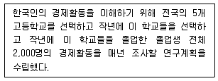 사회조사분석사 1급 2008년 1회 5번 문제 그림