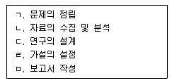 사회조사분석사 2급 2016년 1회 14번 문제 그림