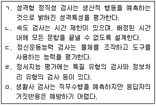 산업보건지도사 2015년 1회 61번 문제 그림