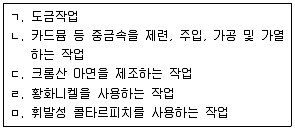 산업안전지도사 2018년 1회 13번 문제 그림