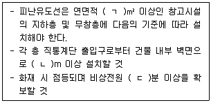소방시설관리사 2024년 1회 109번 문제 그림