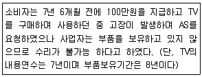 소비자전문상담사 2급 2014년 1회 3번 문제 그림