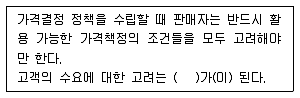 소비자전문상담사 2급 2016년 2회 95번 문제 그림