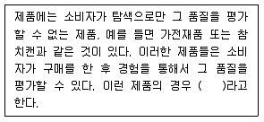 소비자전문상담사 2급 2017년 1회 91번 문제 그림
