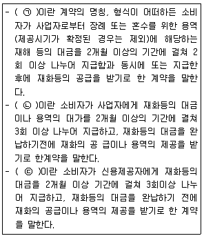 소비자전문상담사 2급 2018년 1회 49번 문제 그림