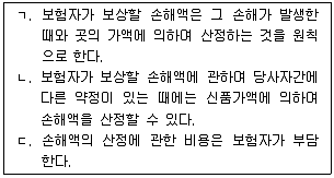 손해평가사 1차 2017년 1회 25번 문제 그림