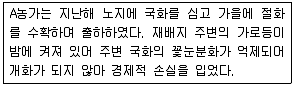 손해평가사 1차 2018년 1회 61번 문제 그림