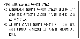 손해평가사 1차 2019년 1회 21번 문제 그림
