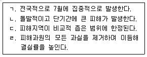 손해평가사 1차 2019년 1회 60번 문제 그림