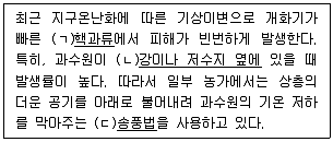 손해평가사 1차 2023년 1회 55번 문제 그림