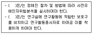 연구실안전관리사 2025년 1회 2번 문제 그림