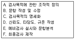 임상심리사 2급 2013년 1회 47번 문제 그림