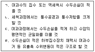 정수시설운영관리사 1급 1차 2025년 2회 7번 문제 그림