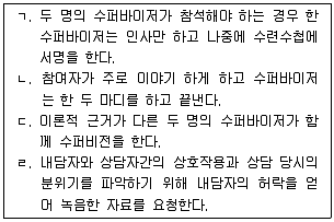 청소년상담사 1급(1교시) 2015년 1회 11번 문제 그림