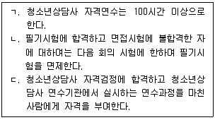 청소년상담사 1급(1교시) 2020년 1회 37번 문제 그림