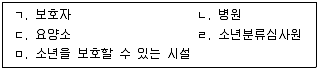 청소년상담사 1급(1교시) 2022년 1회 32번 문제 그림