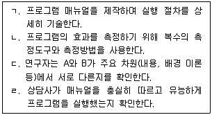 청소년상담사 1급(1교시) 2023년 1회 66번 문제 그림
