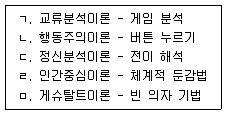 청소년상담사 1급(2교시) 2017년 1회 18번 문제 그림