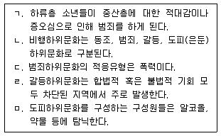 청소년상담사 1급(2교시) 2019년 1회 5번 문제 그림