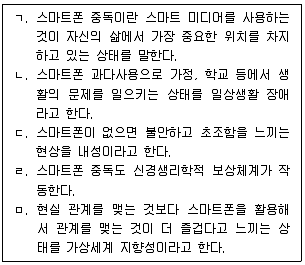 청소년상담사 1급(2교시) 2022년 1회 86번 문제 그림