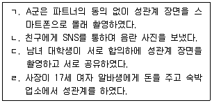 청소년상담사 1급(2교시) 2023년 1회 39번 문제 그림