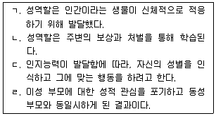 청소년상담사 1급(2교시) 2024년 1회 29번 문제 그림