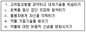 청소년상담사 1급(2교시) 2025년 1회 72번 문제 그림