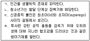 청소년상담사 2급(1교시) 2014년 1회 5번 문제 그림