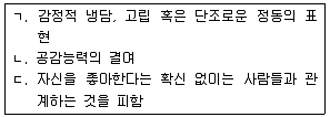 청소년상담사 2급(1교시) 2016년 1회 98번 문제 그림