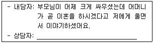 청소년상담사 2급(1교시) 2017년 1회 24번 문제 그림