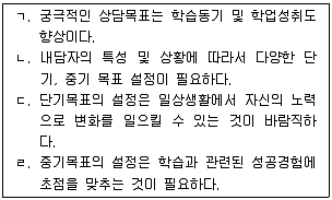 청소년상담사 2급(2교시) 2014년 1회 105번 문제 그림