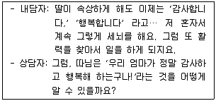 청소년상담사 2급(2교시) 2015년 1회 90번 문제 그림