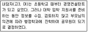 청소년상담사 2급(2교시) 2016년 1회 23번 문제 그림